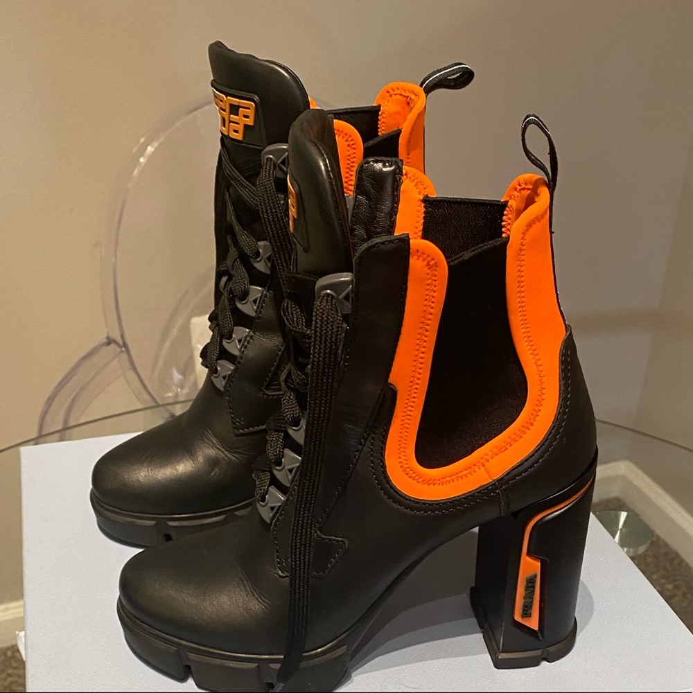 Neoprene Prada Boots Size 7.5